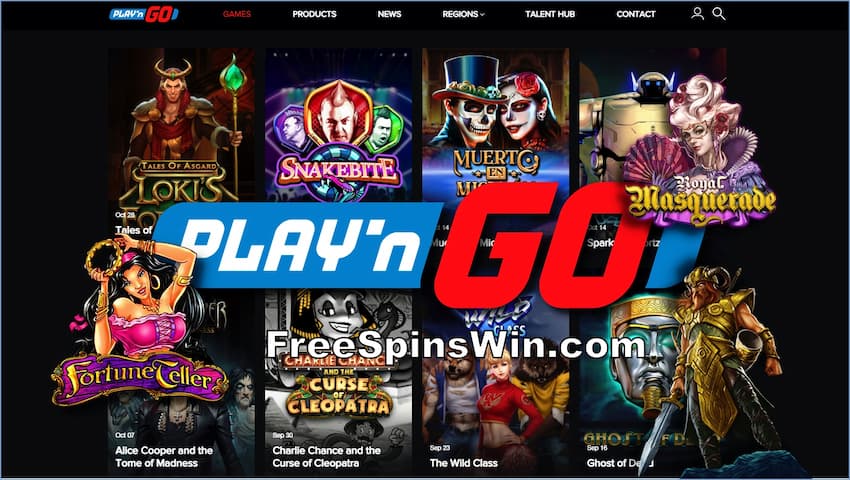 Read the overview of the popular provider Play'n GO at FreeSpinsWin.com is on this image.