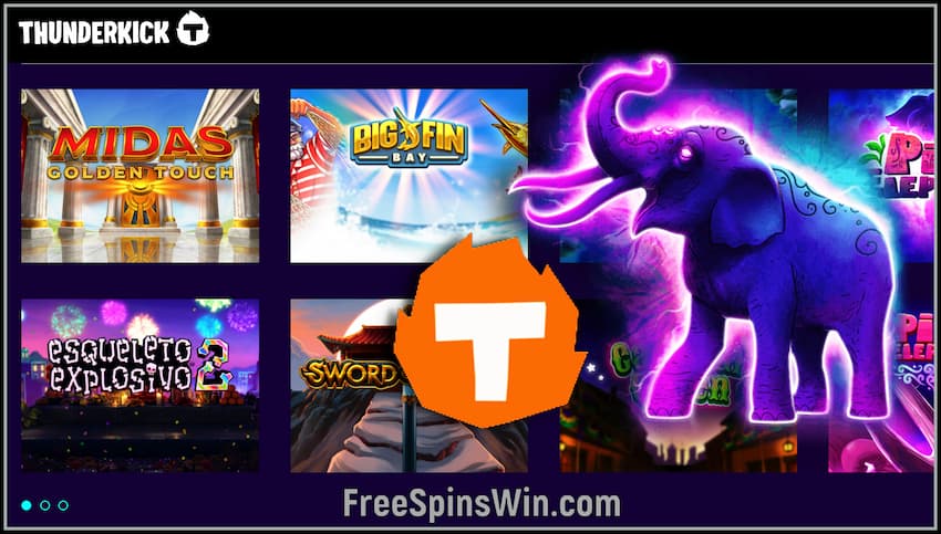 Read the review of the provider Thunderkick Provider and Get Free Spins is in the photo.