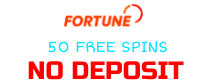 Fortune Clock Casino 50 Free Spins Bonus logo png for FreeSpinsWin.com .