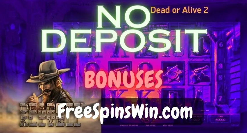 No deposit casino bonuses and bonus codes at the top online casinos in the image.
