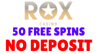 Rox Casino logo for freespinswin.com
