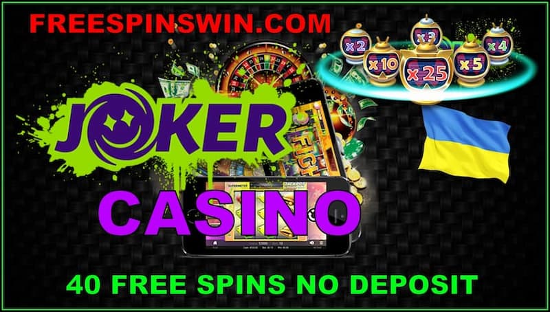 Get 40 free spins no deposit for registration in the mobile casino pictured.