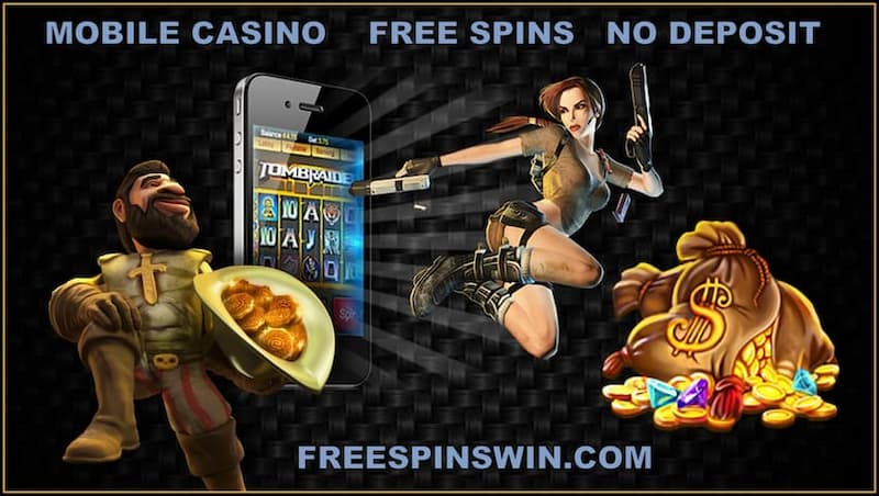 Find the best mobile casinos with free spins no deposit pictured.
