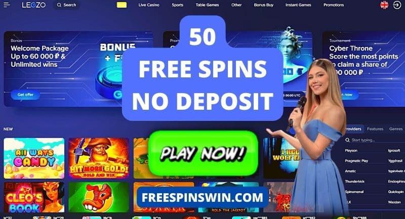 Download slots for real money at the new casino LEGZO pictured.