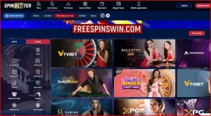 Pick your favourite game from the list and start playing with a bonus from Spinbetter Casino