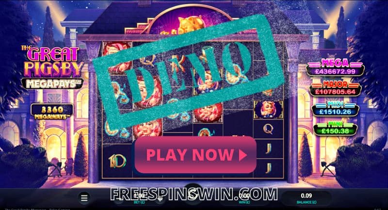 Play DEMO of real money slots pictured