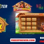 Sticky Wilds and 150 free spins in the Dog House Slot pictured.